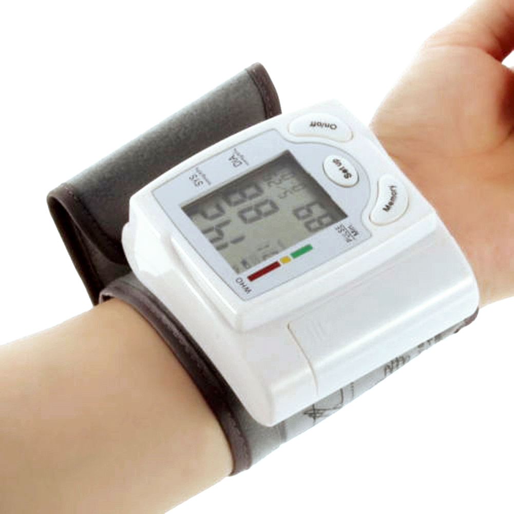 Automatic Health Care Arm Meter Pulse Wrist Blood Pressure Monitor