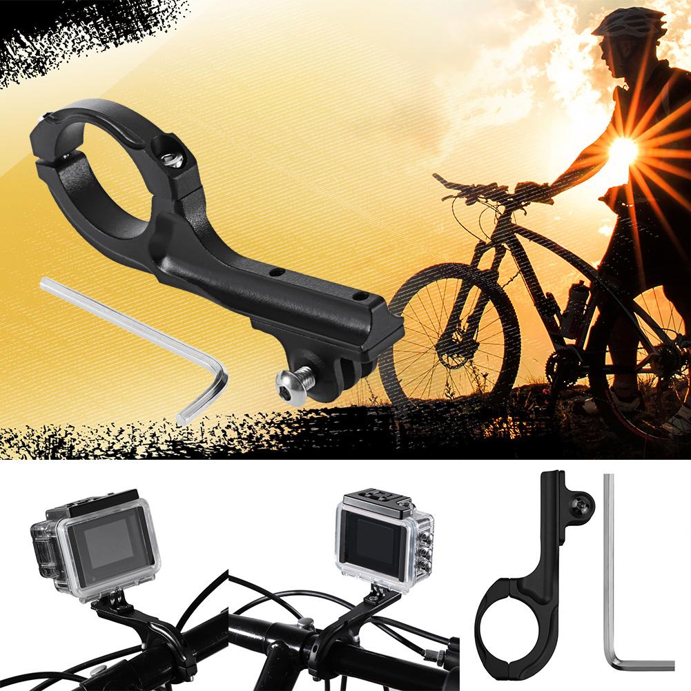 Bike Aluminum Handlebar Bar Clamp Mount Clip for Gopro Hero 5 4 3 3 2 Camera