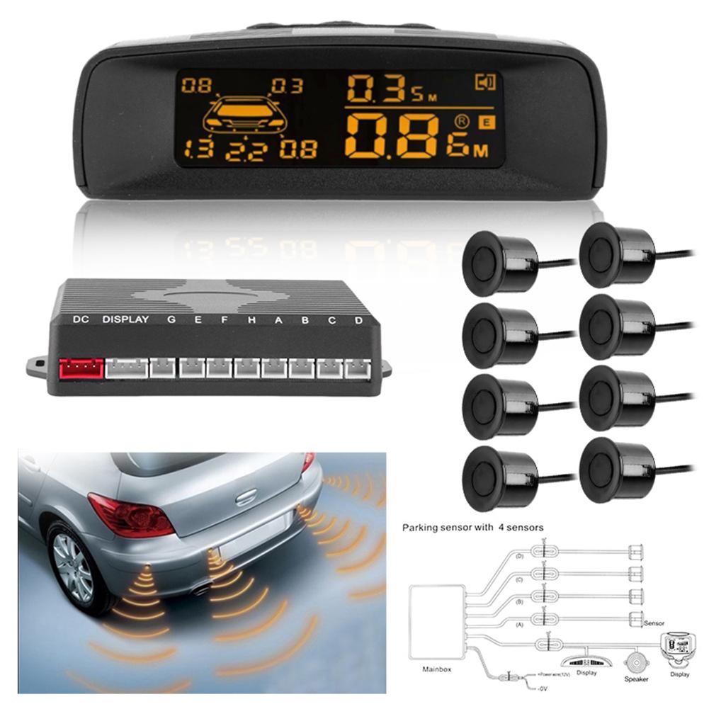 Wireless Car Reverse Backup Radar System Car Rever Wireless Led Parking Sensor