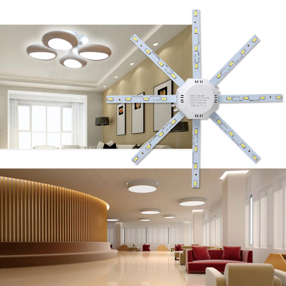 12 16 20 24w 5730smd 56led 500lm Octopus Ceiling Panel Light