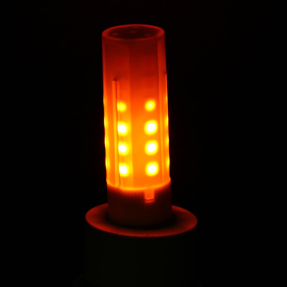 G4 Flickering Flame Fire Feuer Effect LED Bulb 12V 2W Flammenlicht Retro Decor
