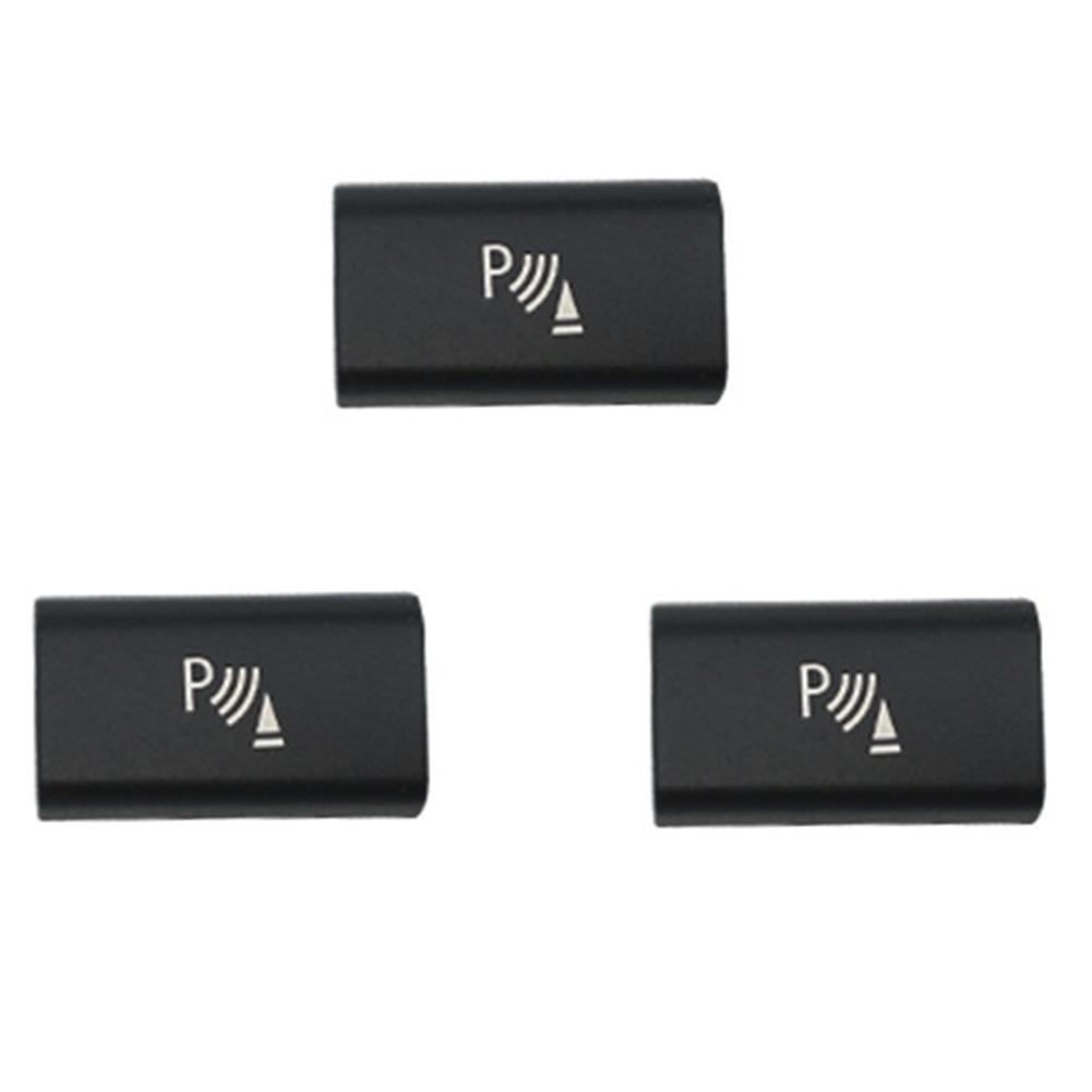 Color : Black Claral Parking Radar Sensor Switch Button Cover Fit for BMW X5 E70 2006-13 X6 E71 2008-14 Claral